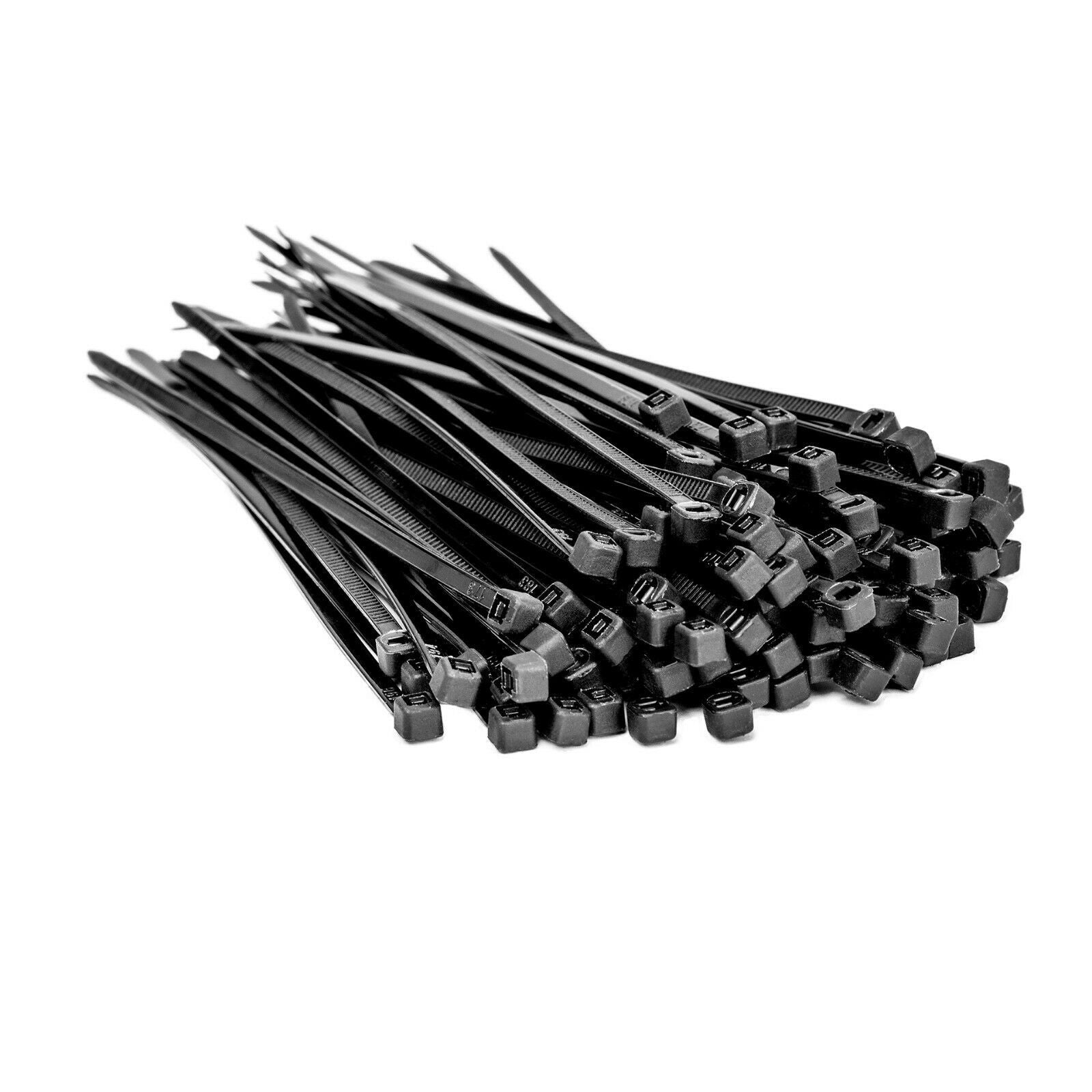 500 Stück Schwerlast Kabelbinder 500 x 9,0 mm Schwarz UV-beständig Industrie
