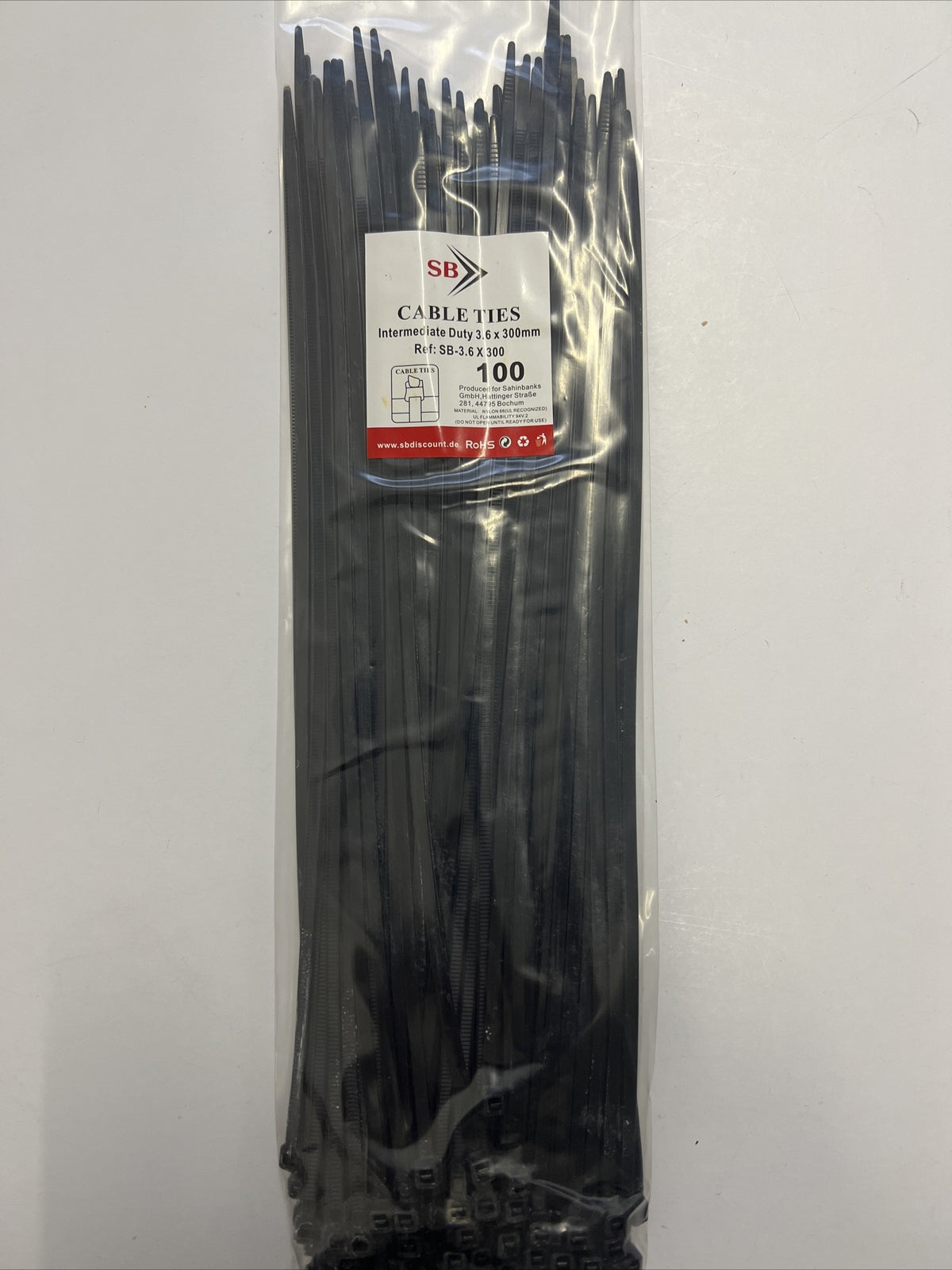 700tlg Kabelbinder Set 2,5/4,8x10/15/20 – EXTRA STARK (4,8mm) – Industriequalität